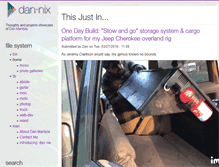 Tablet Screenshot of dannix.net